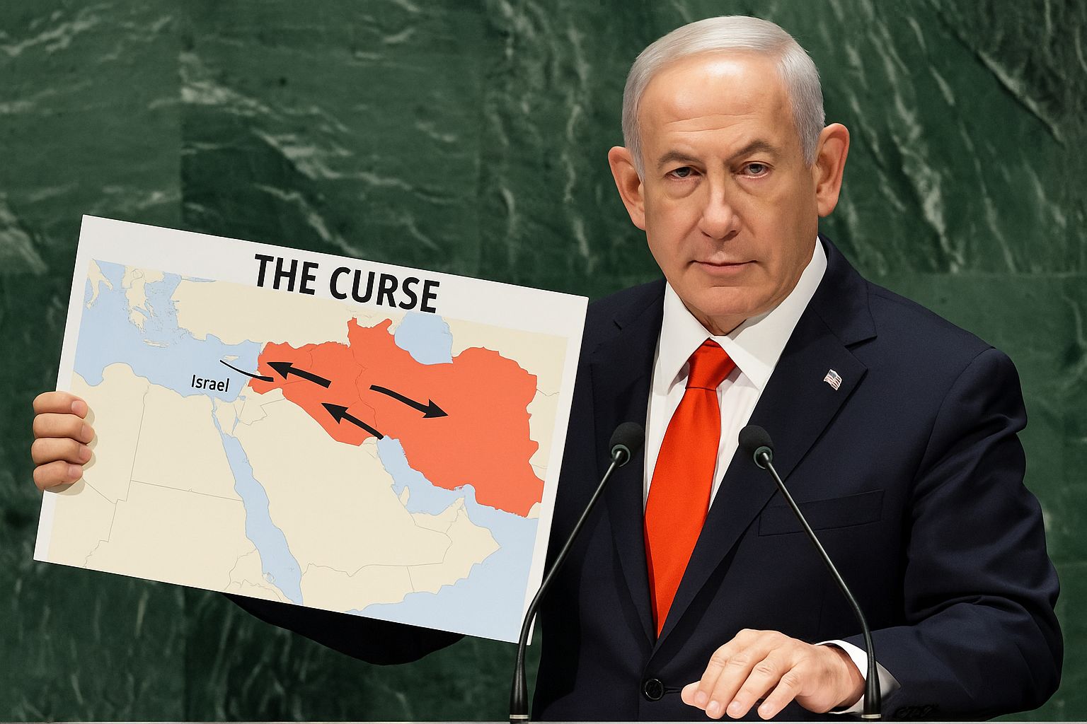 内塔尼亚胡在联合国大会上发表演讲，讲述加沙之战是以色列为正义而战，并呼吁各国认清事实真相。获得了与会 ...