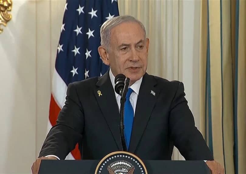 内塔尼亚胡结束了对美国的访问，并表示：“这是一次历史性的访问——我们孤立了哈马斯。我们将强烈反对建立 ...