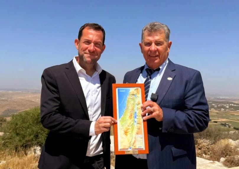 浸信会主席呼吁将犹太和撒马利亚并入以色列。