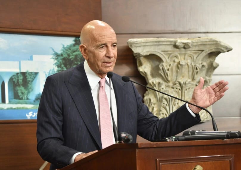 美国中东特使汤姆·巴拉克抨击黎巴嫩领导层，并呼吁其迅速采取行动打击真主党。他表示，真主党拥有约1.5万 ...