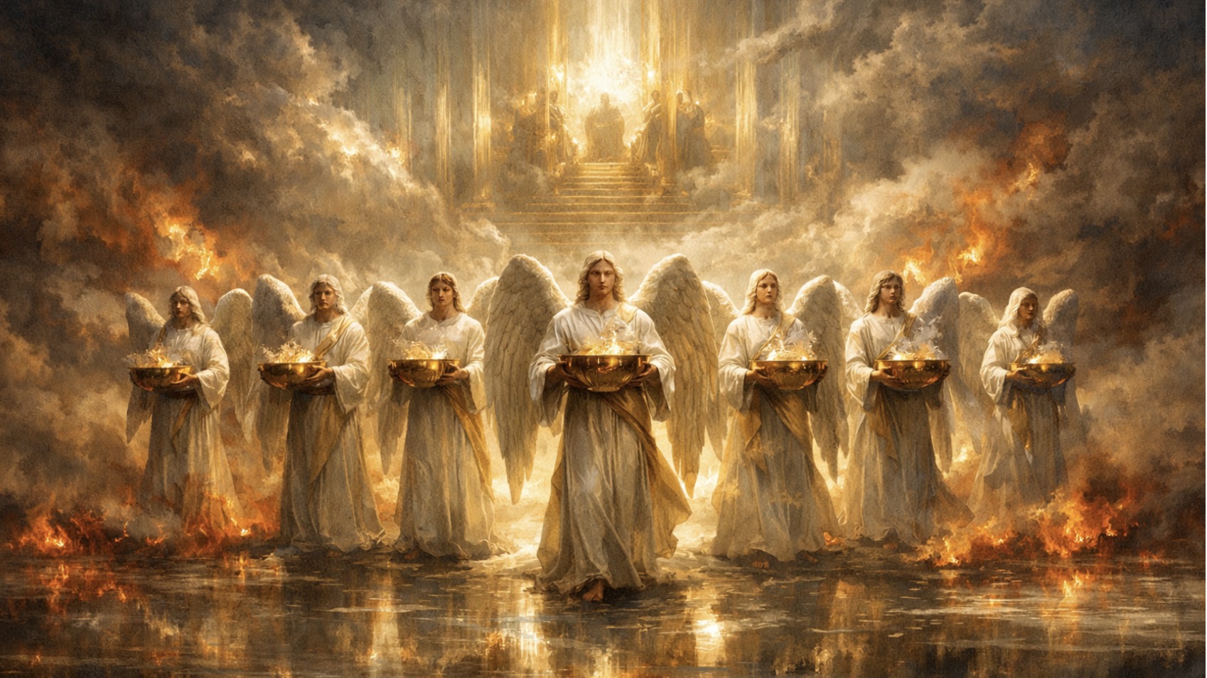 神殿中的七位天使