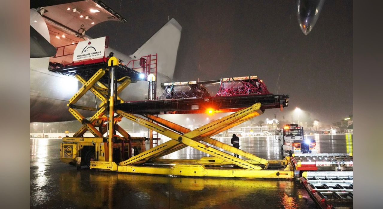 以色列“狮吼行动”启动以来，已有200架次货机从美国和德国运送约8000吨弹药与军事装备抵以。 ... ...